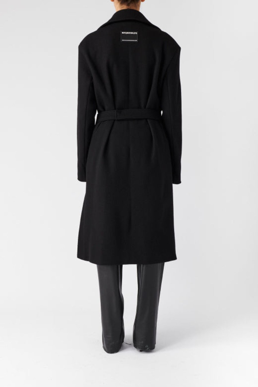 Blazers & Jackets BOYAROVSKAYA | Boyarovskaya Belted Wool Coat