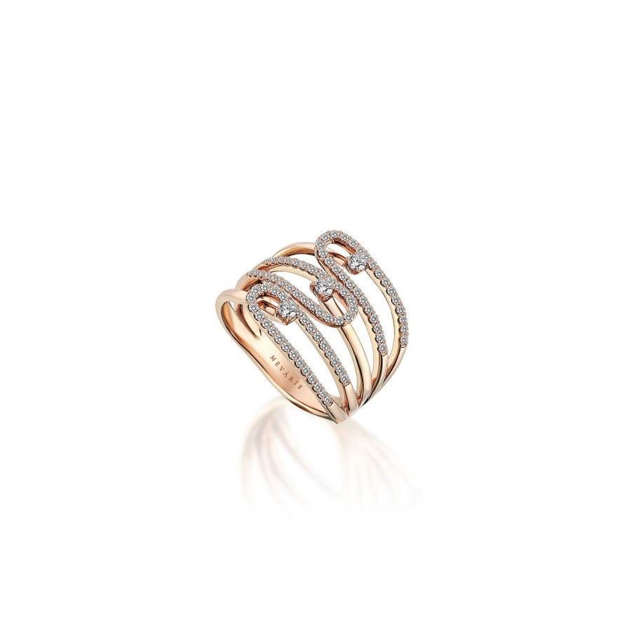 Fine Jewelry MEVARIS | Mevaris Tri Tangled Ring