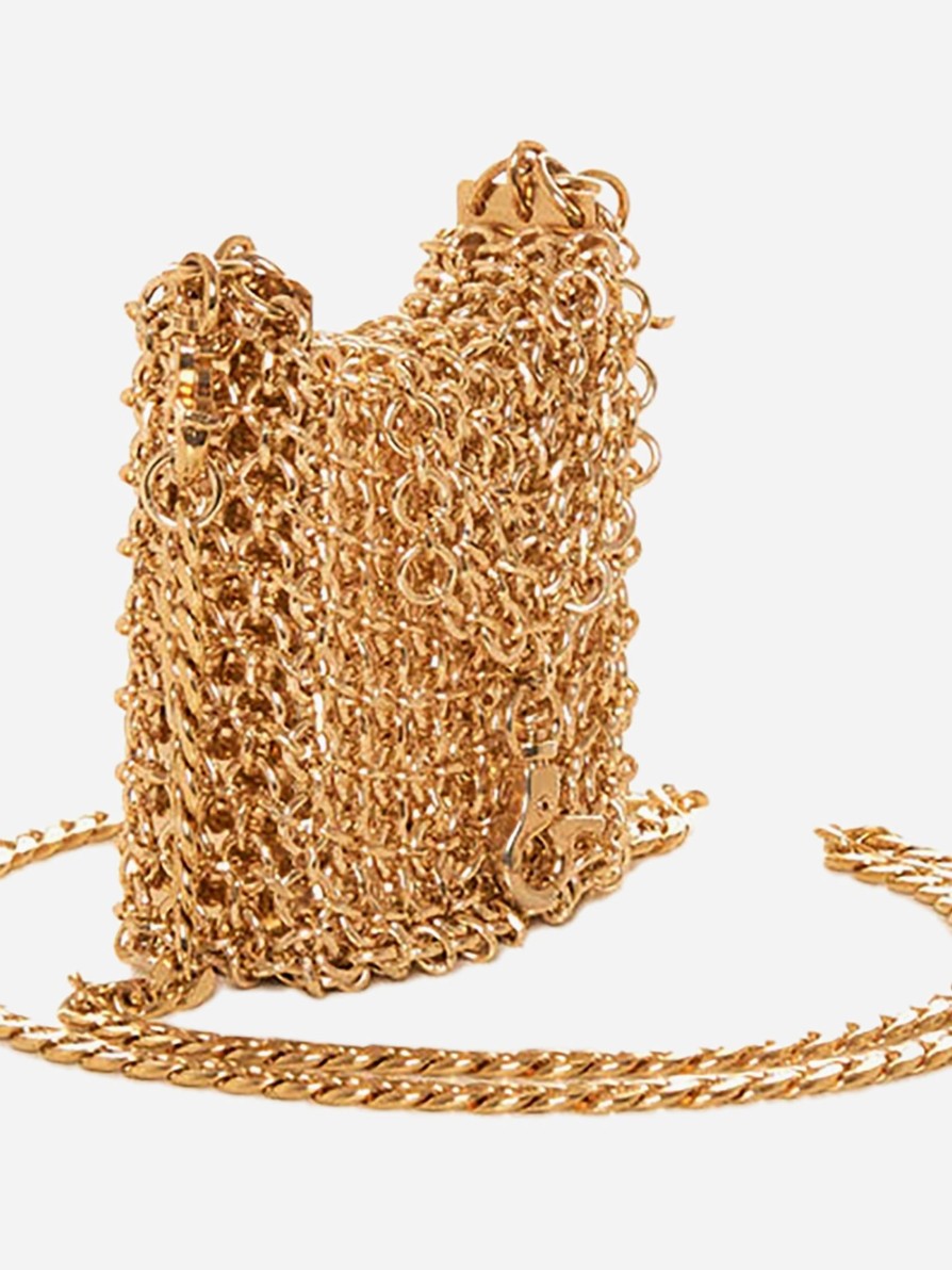 Bags & Accessories SILVIA GNECCHI | Silvia Gnecchi Portasigarette Bag Gold