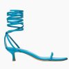 Shoes BONBOM | Bonbom Corps Kitten Heels Teal