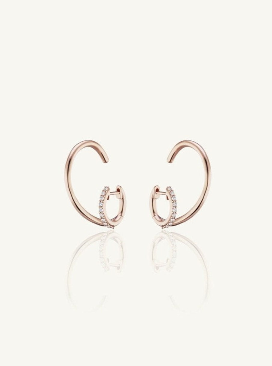 Fine Jewelry ALTRUIST JEWELRY | Altruist Espionne Ii Earrings Rose Gold