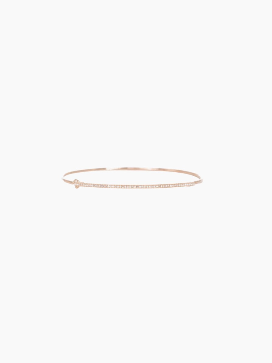 Fine Jewelry ANEV | Anev 14K Pave Diamond Bracelet Rose Gold