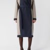 Blazers & Jackets BOYAROVSKAYA | Boyarovskaya Reversible Waterproof Trench Navy