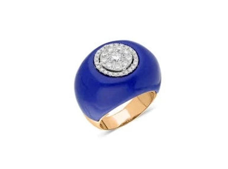 Fine Jewelry TERZIHAN | Terzihan Neutra Dome Ring Lapis Lazuli