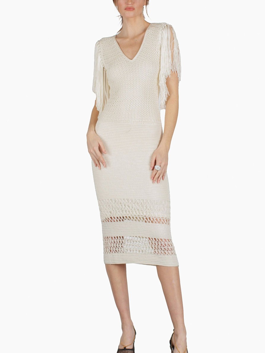 Dresses SILVIA VASSAO x CURVE | Silvia Vassao X Curve Caroline Dress Cream