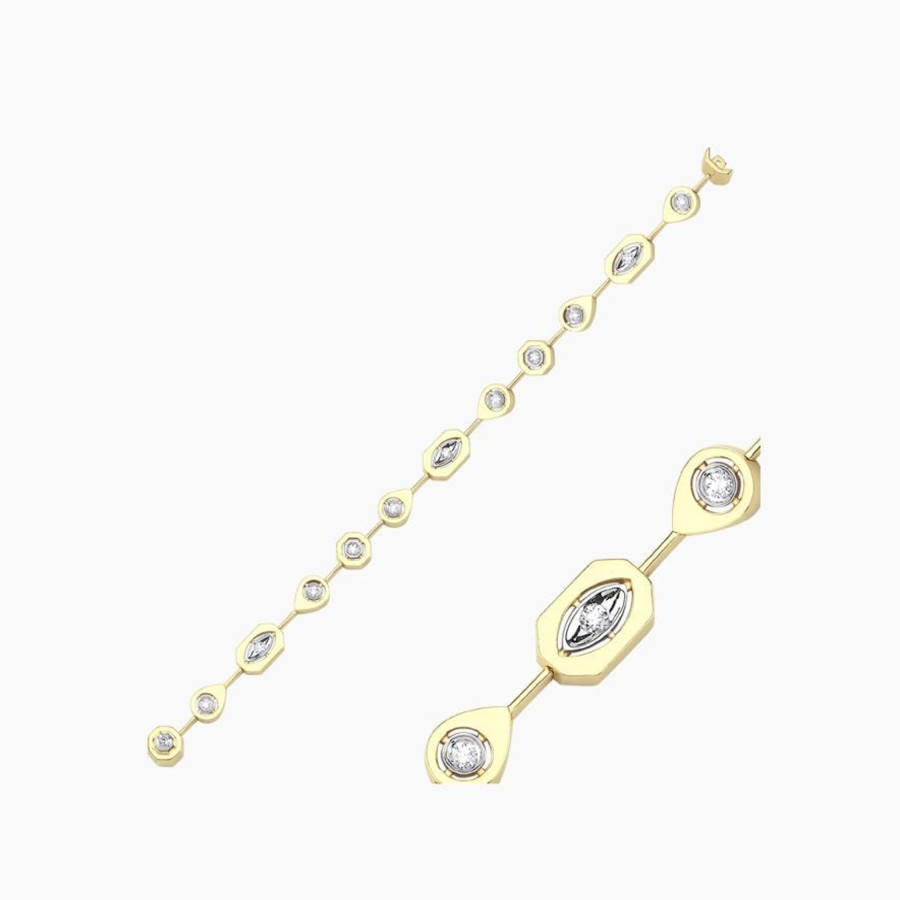 Fine Jewelry MELIS GORAL | Melis Goral Focus Diamond Bracelet